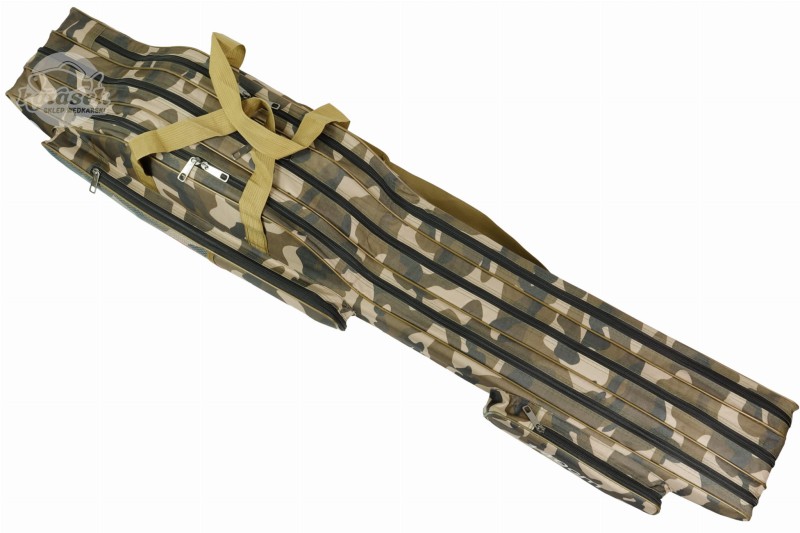FL pokrowiec torba na wędki 130 cm 3 komory usztywniany