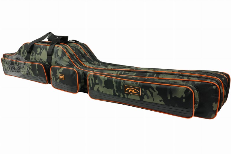 FL pokrowiec torba na wędki 150 cm 3 komory usztywniany