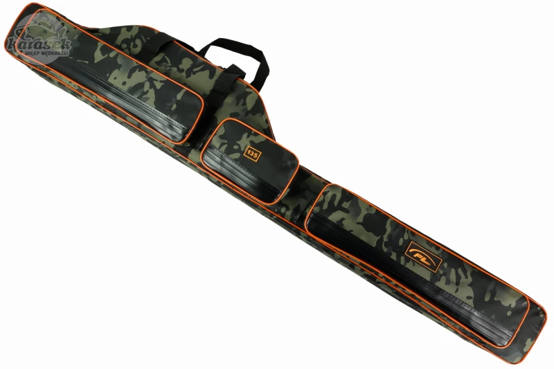 FL pokrowiec torba na wędki 115 cm 3 komory usztywniany