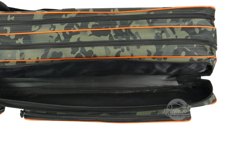 FL pokrowiec torba na wędki 115 cm 3 komory usztywniany