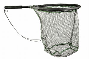 FL podbierak spinningowy z pływakami gumowana siatka szczupakowy