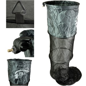 FL siatka wędkarska okrągła 300 x 45 cm z uchwytem na sztycę