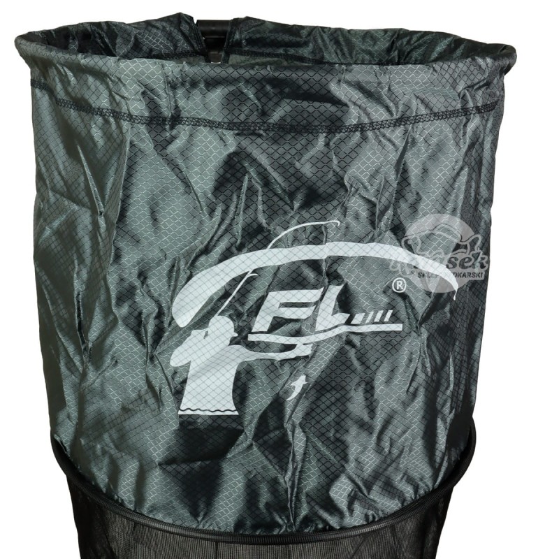 FL siatka wędkarska okrągła 300 x 45 cm z uchwytem na sztycę