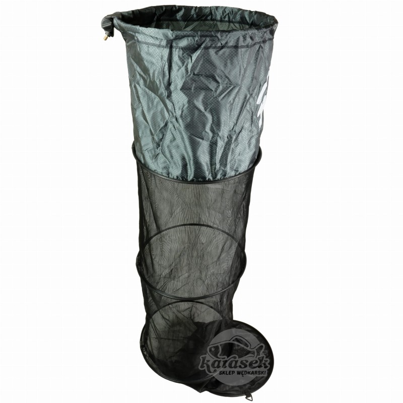 FL siatka wędkarska okrągła 200 x 45 cm z uchwytem na sztycę