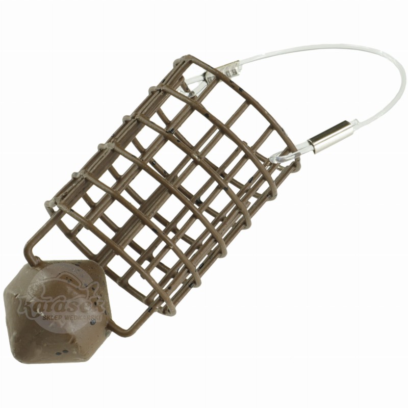 FL koszyk zanętowy okrągły rzutowy 45 g na fluorocarbonie