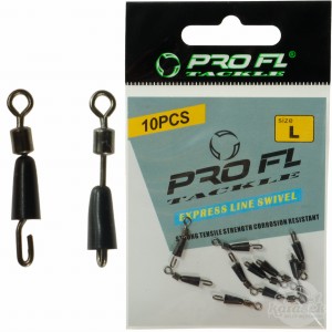 FL szybkozłączki rozmiar L łączniki z krętlikiem do wymiany przyponów