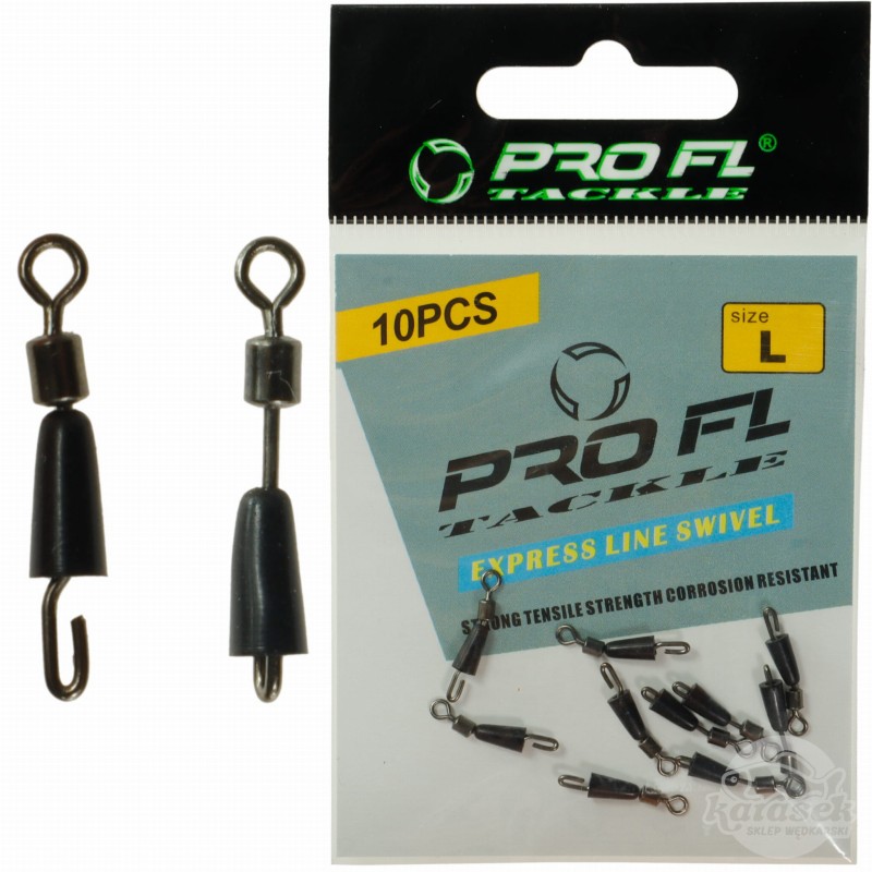 FL szybkozłączki rozmiar L łączniki z krętlikiem do wymiany przyponów