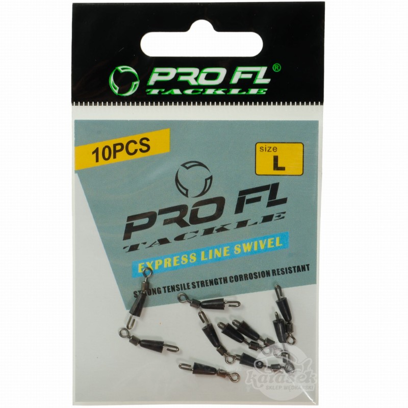 FL szybkozłączki rozmiar L łączniki z krętlikiem do wymiany przyponów