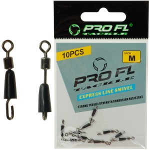 FL szybkozłączki rozmiar M łączniki z krętlikiem do wymiany przyponów