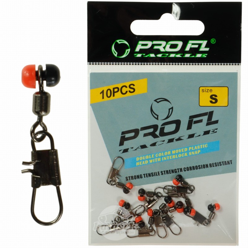 FL system koralik z agrafką rozmiar S do montażu koszyka