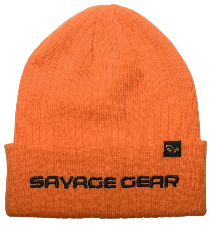 Savage Gear czapka Fold-Up Beanie zimowa pomarańczowa