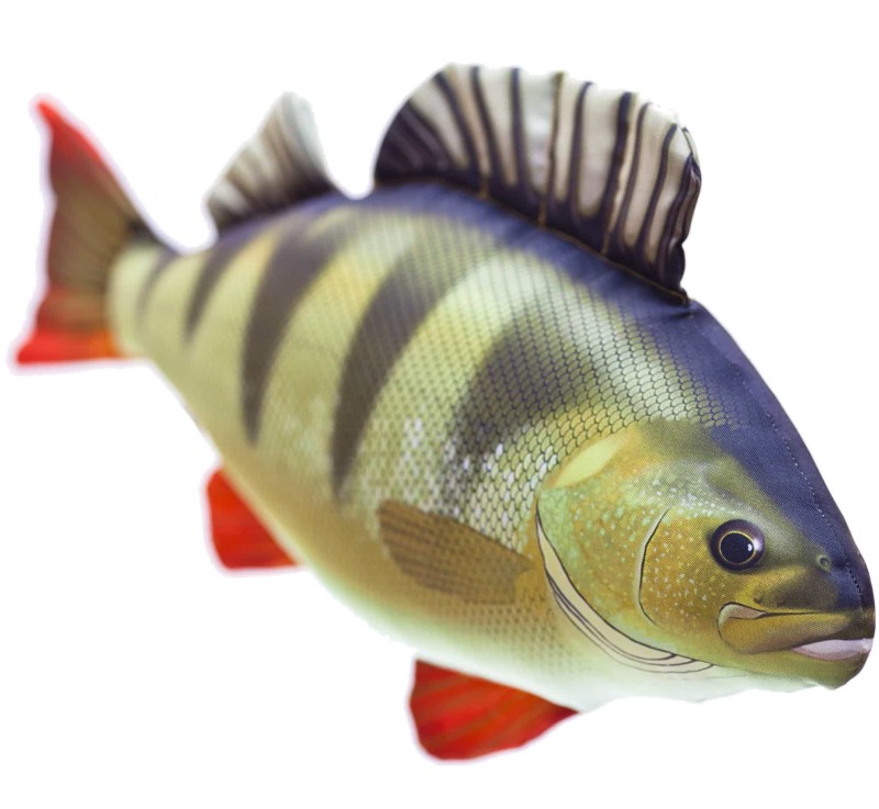 Gaby poduszka OKOŃ zabawka ryba pluszak przytulanka