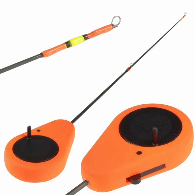 Akara wędka podlodowa BAŁAŁAJKA 37 cm z przelotkami