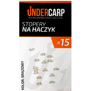 UNDERCARP stopery na haczyk brązowe Ronnie Rig