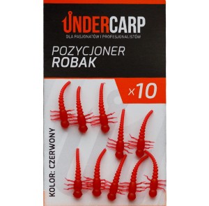 UNDERCARP pozycjoner haczyka robak czerwony karpiowy