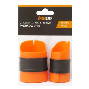 UNDERCARP zestaw PVA LOADER pierścień do napełniania worków PVA duży + mały