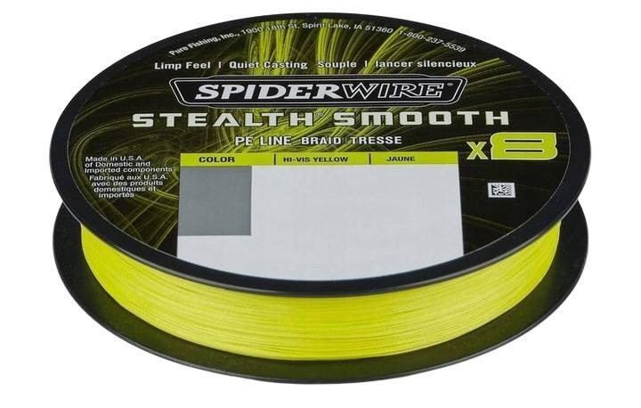 SPIDERWIRE-plecionka-Stealh-Smooth-X8-0,29-mm-PE-Yellow-150-m.jpg