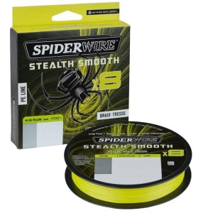 SPIDERWIRE plecionka Stealh Smooth X8 0,29 mm PE Yellow 150 m