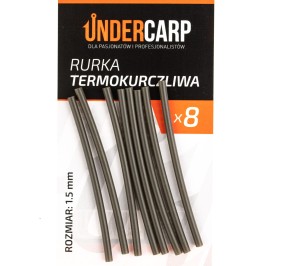 UNDERCARP rurka termokurczliwa 1,5 mm Shrink Tube zielona
