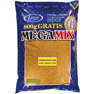 Lorpio zanęta MEGA MIX UNIWERSALNA 3000 g