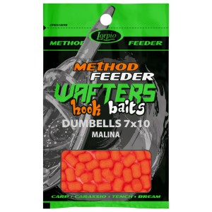 Lorpio dumbells WAFTERS 7x10 mm MALINA 15 g Method Feeder