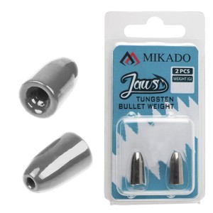 Mikado ciężarki BULLET TUNGSTEN 21,26 g CAROLINA TEXAS RIG wolframowe