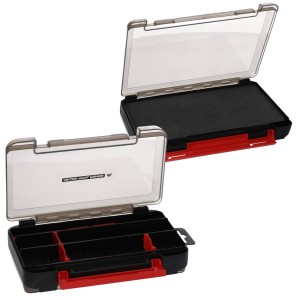 Mikado pudełko z przegródkami pianką organizer wędkarski 17,5x10,5x3,8cm