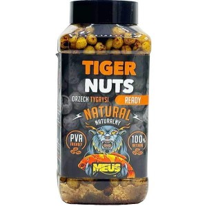MEUS orzechy tygrysie NATURALNE zanętowe gotowe ready PVA friendly