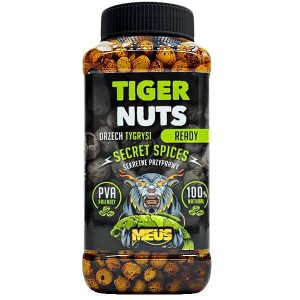 MEUS orzechy tygrysie zanętowe SEKRETNE PRZYPRAWY gotowe ready PVA friendly