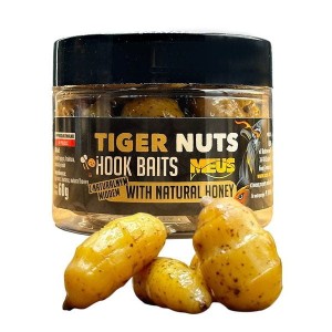 MEUS orzechy tygrysie XXL z naturalnym miodem haczykowe ready