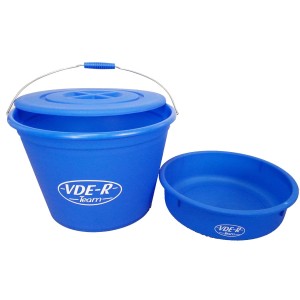 Robinson wiadro 25 l z miską i przykrywką do mieszania przesiewania zanęty