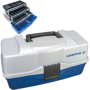 Lorpio skrzynka wędkarska organizer na akcesoria przynęty podajniki rozkładana