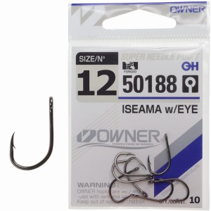 Owner haczyki  ISEAMA nr 12 w/EYE