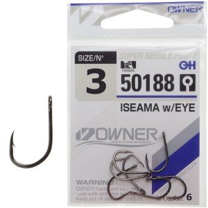 Owner haczyki ISEAMA nr 3 w/EYE