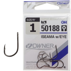 Owner haczyki ISEAMA nr 1 w/EYE