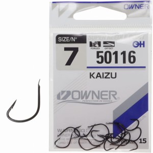 Owner haczyki KAIZU nr 7 Black