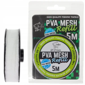 Siatka rozpuszczalna PVA tunel 37 mm x 5 m zapas