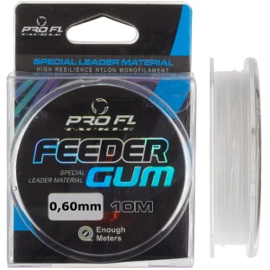 Amortyzator Feeder Guma 0,6 mm 10 m transparentna Special Leader Material