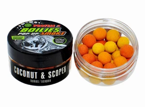 Kulki proteinowe POP UP SMOKE FLUO KOKOS SCOPEX 9 mm smużące Profess