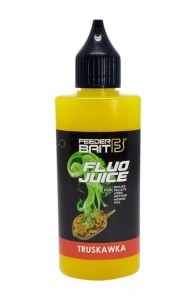 Feeder Bait FLUO JUICE booster TRUSKAWKA 50 ml smużący Method Feeder