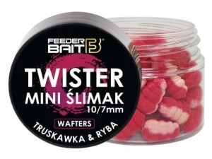 Feeder Bait TWISTER MINI ŚLIMAK Wafters 10/7 mm TRUSKAWKA & RYBA