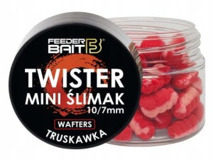 Feeder Bait TWISTER MINI ŚLIMAK Wafters 10/7 mm TRUSKAWKA Method Feeder