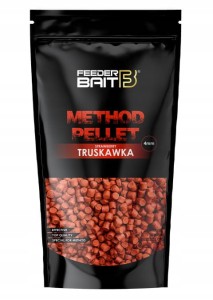 Feeder Bait Pellet 4 mm TRUSKAWKA 800 g Method Feeder zanętowy haczykowy