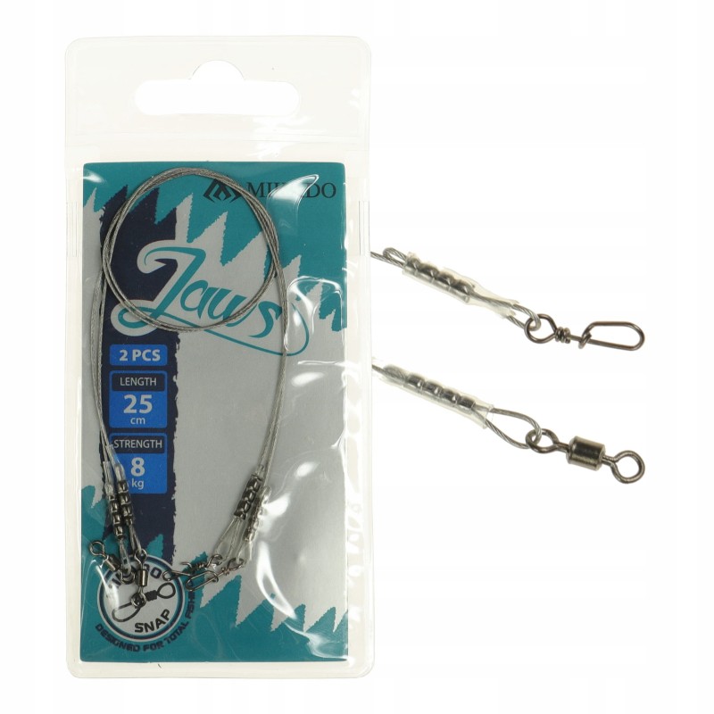 Mikado JAWS przypony stalowe 25 cm 8 kg