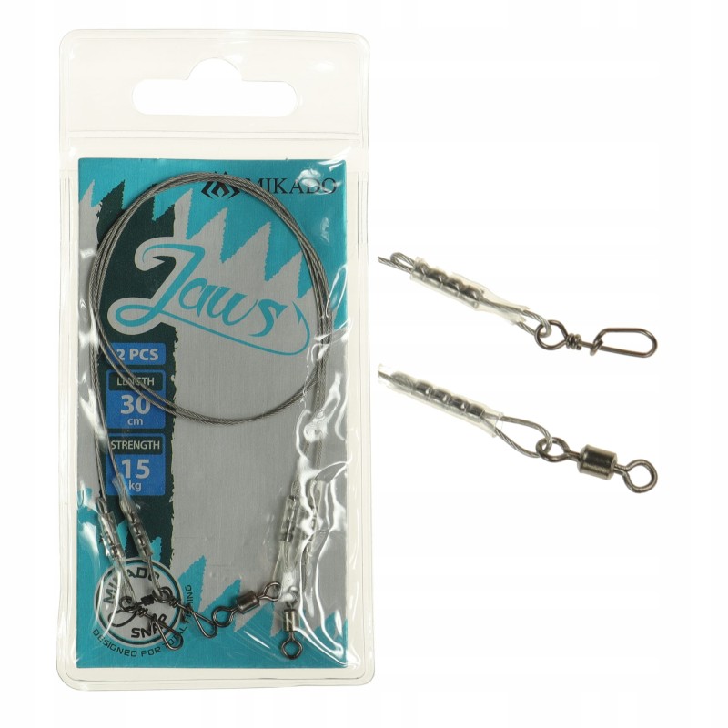 Mikado JAWS przypony stalowe 25 cm 23 kg