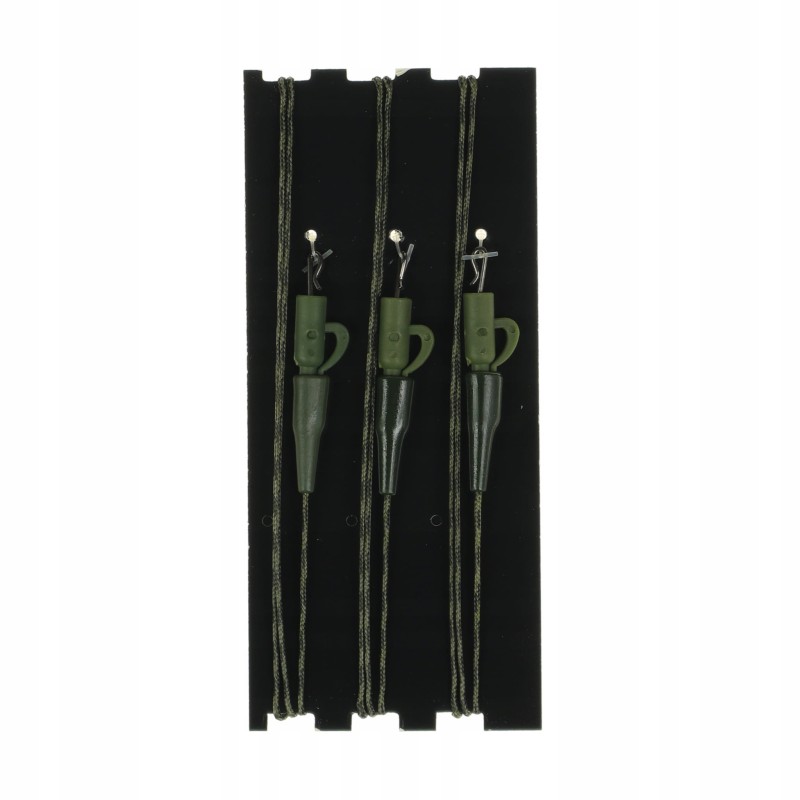 Miracle Fish zestaw Lead Core klips bezpieczny 3 szt 75 cm