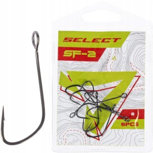 Select haczyki rozmiar 2 SF-2 Sport Finesse z Dużym Oczkiem Kute