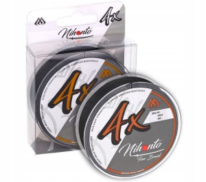 Mikado plecionka NIHONTO FINE BRAID 4x czarna 0,14 mm 9,70 kg 300 m