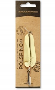 Polsping błystka Wahadłówka GNOM 8 g Rozmiar 0 MOSIĄDZ