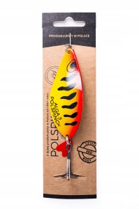 Polsping błystka rozmiar 3 Wahadłówka ALGA 30 g YELLOW TIGER